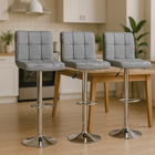 Conjunto 3 Banquetas Altas Para Cozinha Balcão Bancada Bistrô