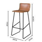 Conjunto 3 Banquetas Jantar Dubai 100cm X 39cm X 38cm Caramel