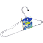 Conjunto 3 Cabides Cava Roupa Cromado Tintureiro Lavanderia