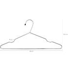 Conjunto 3 Cabides Cava Roupa Cromado Tintureiro Lavanderia