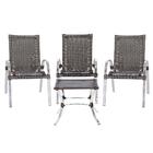 Conjunto 3 Cadeiras Colombia 1 Mesa Baixa Colombia Para Área