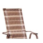 Conjunto 3 Cadeiras E Mesa De Centro Para Área De Lazer E Pis