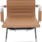 Conjunto 3 Cadeiras Executivas Esteirinha Caramelo