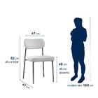 Conjunto 3 Cadeiras Lavínia - Salaone