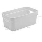 Conjunto 3 Caixas Organizadoras Multiuso Cesto Brinquedos Com