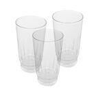 Conjunto 3 Copos Lyor Altos De Vidro Renaissance 475ml