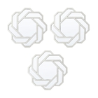 Conjunto 3 Espelhos De Parede 25x25cm