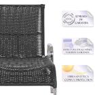 Conjunto 3 Espreguiçadeira Em Aluminio Catar E 3 Mesa De Cent