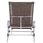 Conjunto 3 Espreguiçadeira Em Aluminio Catar E 3 Mesa De Cent