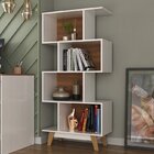 Conjunto 3 Estante Para Livros Caracas 9 Prateleiras Com Nich