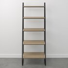 Conjunto 3 Estantes Altas 5 Prateleiras Estilo Industrial Con