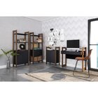 Conjunto 3 Estantes Para Livros 4 Gavetas Biblioteca Az Premi