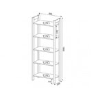 Conjunto 3 Estantes Para Livros 4 Gavetas Biblioteca Az Premi