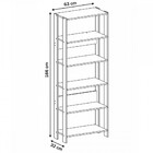 Conjunto 3 Estantes Para Livros Flórida 15 Prateleiras Pinho/