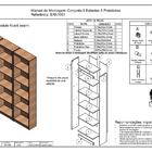 Conjunto 3 Estantes Para Livros Modular Biblioteca Zatto Bran