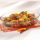 Conjunto 3 Formas Assadeiras Pequenas De Vidro Temperado Oval