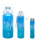 Conjunto 3 Garrafas Squeeze Degradê Azul 20615 Wolff