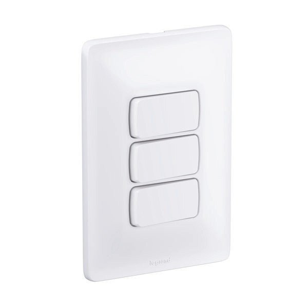 Conjunto 3 Interruptores Paralelos - Pial Zeffia - 680107