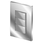 Conjunto 3 Interruptores Simples - Blux Recta - Espelhada Glo