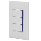 Conjunto 3 Interruptores Simples - Branco - Pial Plus +