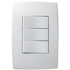 Conjunto 3 Interruptores Simples - Pial Plus - 613100