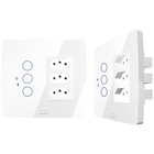 Conjunto 3 Interruptores Touch Ir + 3 Tomadas 20a - Diamond 4