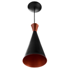 Conjunto 3 Lustres Pendente Tom Dixon Aluminio Preto