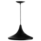 Conjunto 3 Lustres Pendente Tom Dixon Aluminio Preto