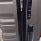 Conjunto 3 Malas Viagem Rígida Champagne C/ Rodas Duplas 360º