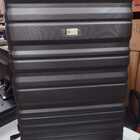 Conjunto 3 Malas Viagem Rígida Cinza C/ Rodas Duplas 360º P,