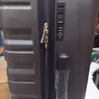 Conjunto 3 Malas Viagem Rígida Cinza C/ Rodas Duplas 360º P,