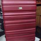 Conjunto 3 Malas Viagem Rígida Vinho C/ Rodas Duplas 360º P,