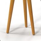 Conjunto 3 Mesas Para Sala Redonda Nantes Branco