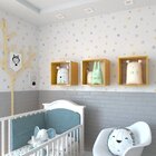 Conjunto 3 Nichos Para Quarto Infantil  Amarelo