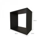 Conjunto 3 Nichos Para Quarto Infantil  Preto