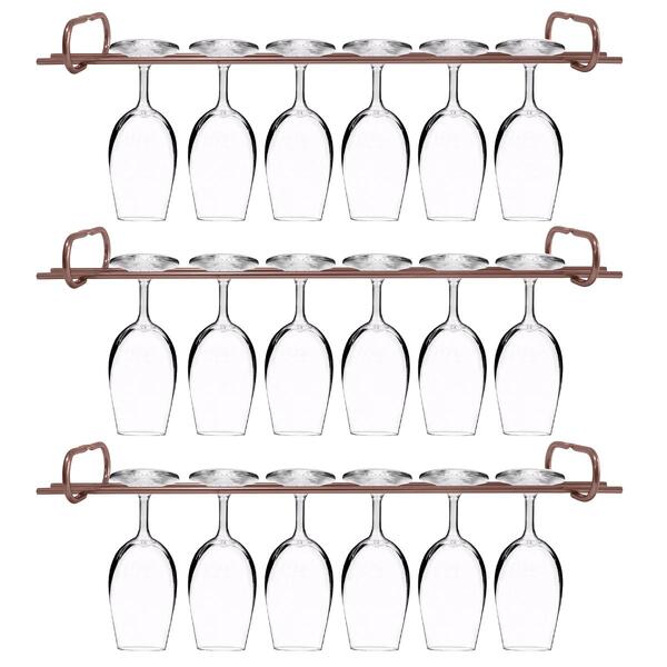 Conjunto 3 Organizadores Porta Taças 42cm Suportes Suspensos