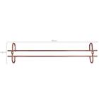 Conjunto 3 Organizadores Porta Taças 42cm Suportes Suspensos