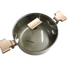 Conjunto 3 Panelas Sartin Cook Champanhe  Revestimento Cerâmi