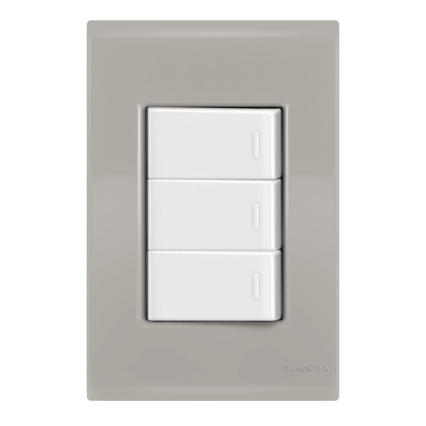 Conjunto 3 Paralelos - Tramontina Liz Fendi / Branco - Tlfb025