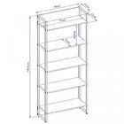 Conjunto 3 Peças 1 Escrivaninha 90cm 1 Estante Porto 1 Mesa D