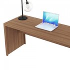 Conjunto 3 Peças Com 1 Mesa Para Escritório 1 Estante 1 Gavet