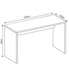 Conjunto 3 Peças Com Cadeira Para Escritório, Escrivaninha E