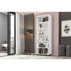 Conjunto 3 Peças Com Cadeira Para Escritório, Estante Livreir