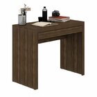 Conjunto 3 Peças Com Escrivaninha 1 Gaveta, Estante Livreiro