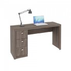 Conjunto 3 Peças Com Escrivaninha 3 Gavetas E 2 Estantes Livr