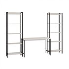 Conjunto 3 Peças Com Escrivaninha E 2 Estantes Industriais Ac