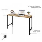 Conjunto 3 Peças Com Escrivaninha E 2 Estantes Industriais Ac