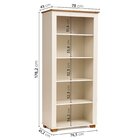 Conjunto 3 Peças Com Escrivaninha, Estante E Armário Ananda C