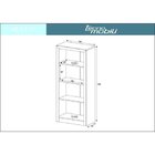 Conjunto 3 Peças Com Escrivaninha, Gaveteiro E Estante Espres