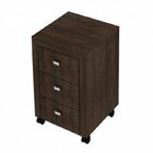 Conjunto 3 Peças Com Escrivaninha, Gaveteiro E Estante Espres